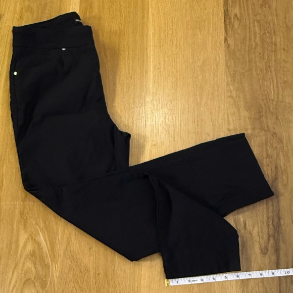 Women’s Hilary Radley Black Pull On Dress Pants Stretch Size M - Picture 7 of 9